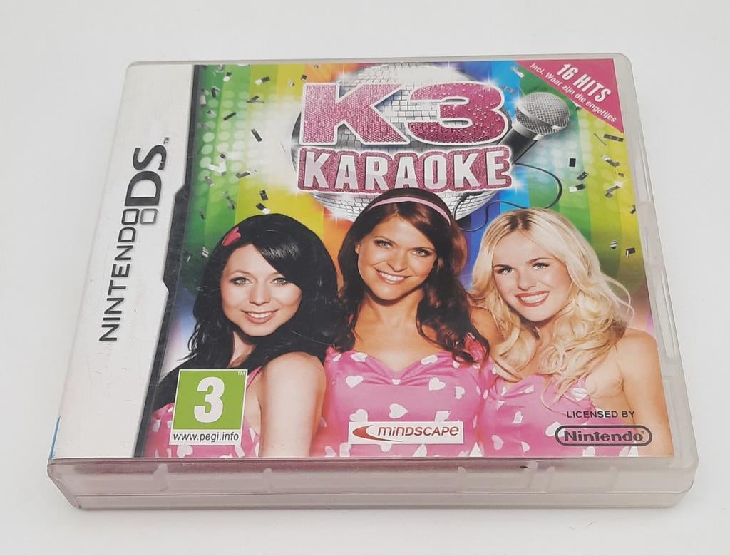 K3 Karaoke DS spel + boekje, Spelcomputers en Games, Gebruikt, Overige genres, 1 speler, Ophalen of Verzenden