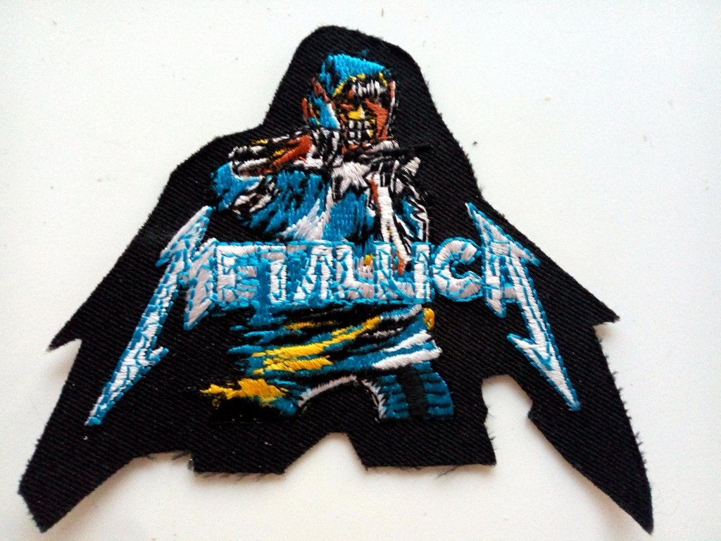 METALLICA zeer zeldzame vintage 80's patch 60, Verzenden, Nieuw, Kleding