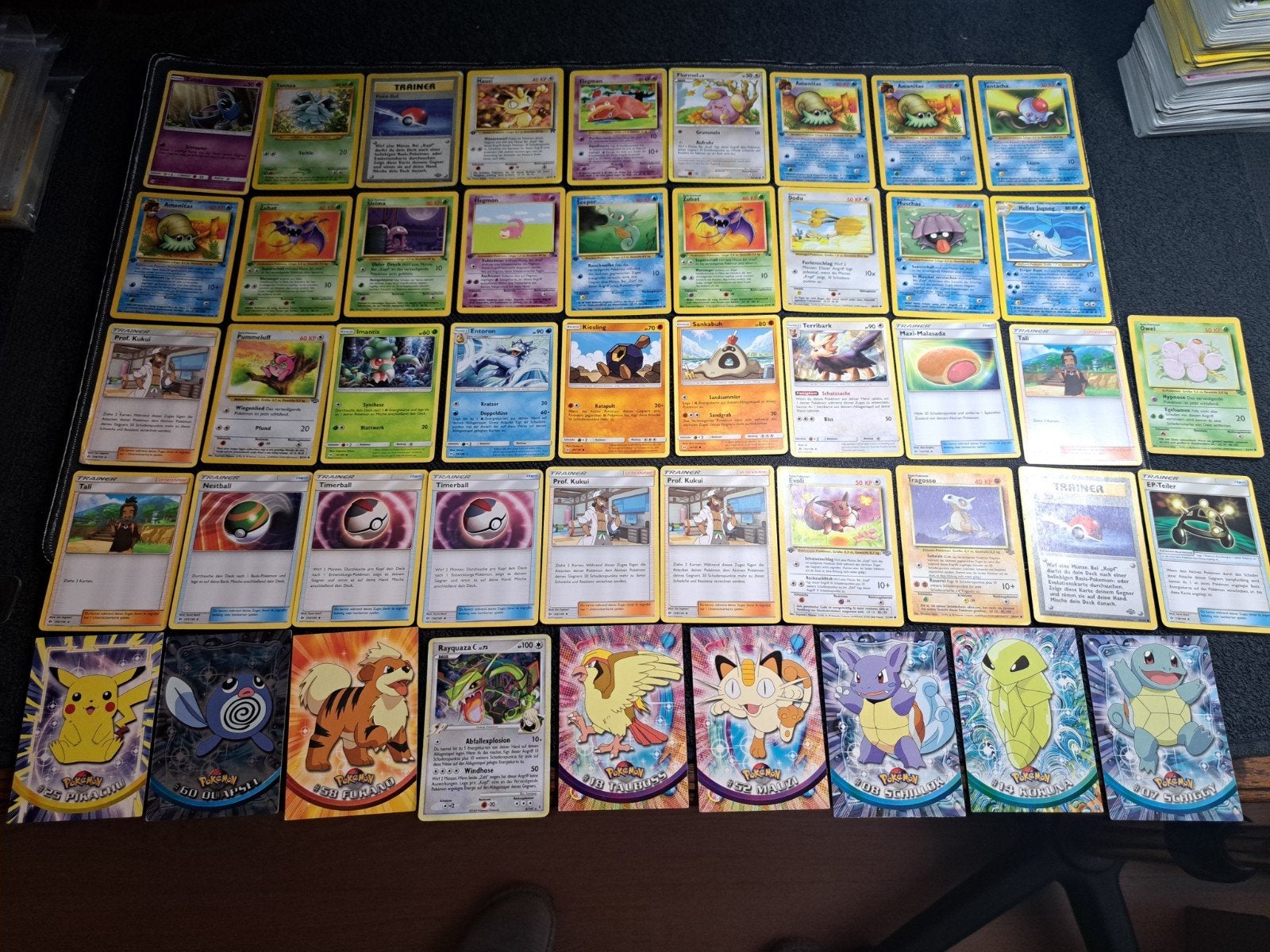 Duitse set pokemon kaarten, Ophalen of Verzenden, Zo goed als nieuw, Meerdere kaarten