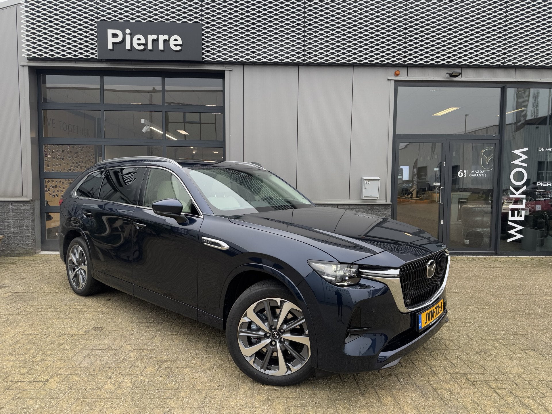 Mazda CX-80 2.5 e-SkyActiv PHEV Takumi Plus 6p. | CAPTAIN CH, Auto's, Mazda, Automaat, Dealer onderhouden, Gebruikt, 4 cilinders