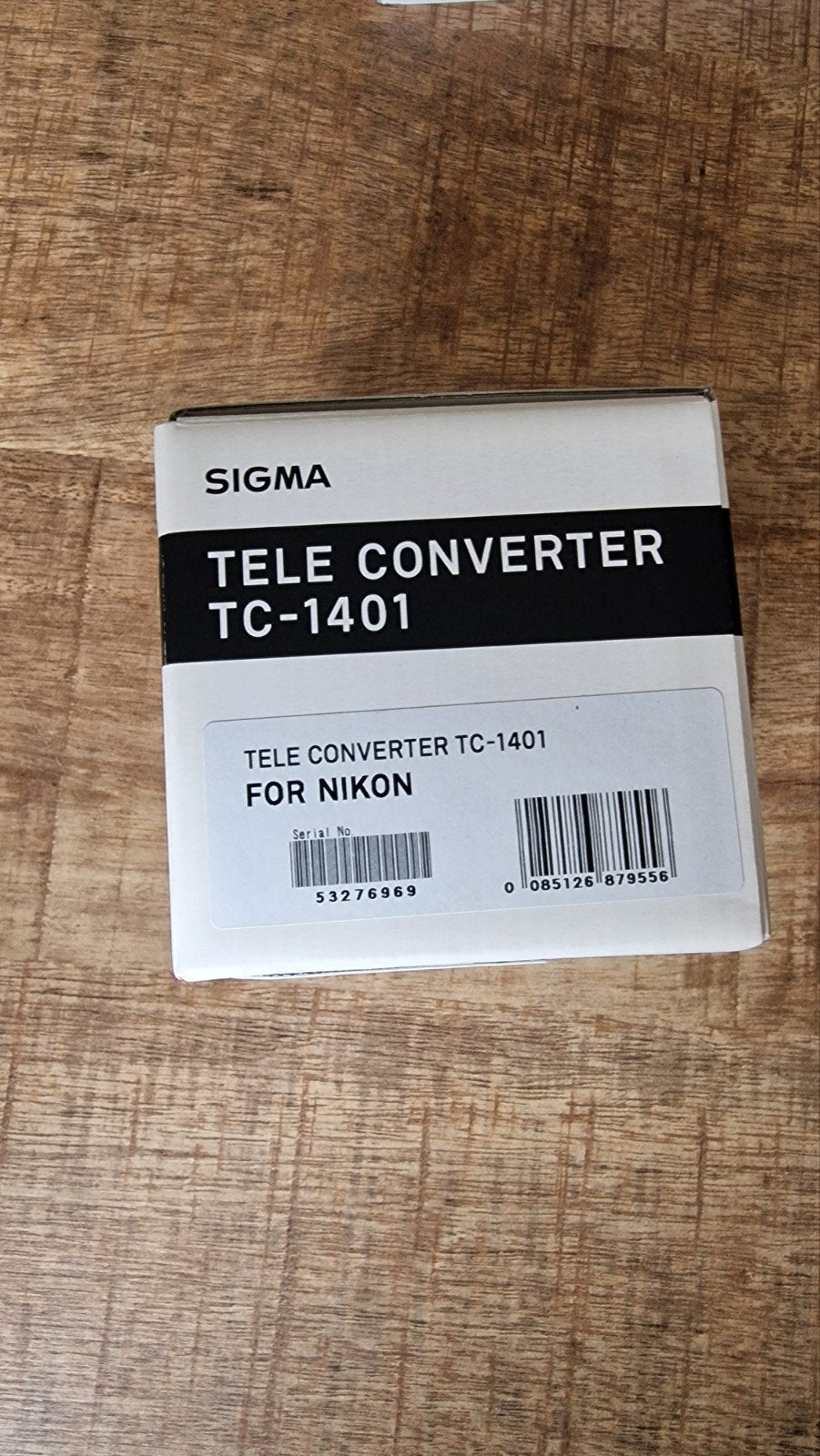 Sigma Teleconverter TC-1401 voor Nikon, Ophalen of Verzenden, Zo goed als nieuw, Toebehoren