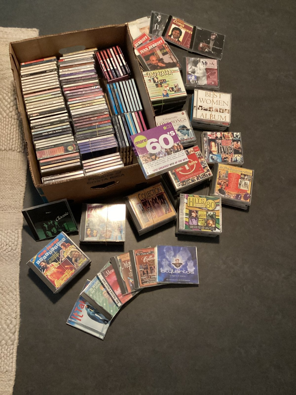 CD +/- 200 collectie diverse - Pop, Rock, Klassiek, Verzamel, Ophalen, Gebruikt, Overige genres