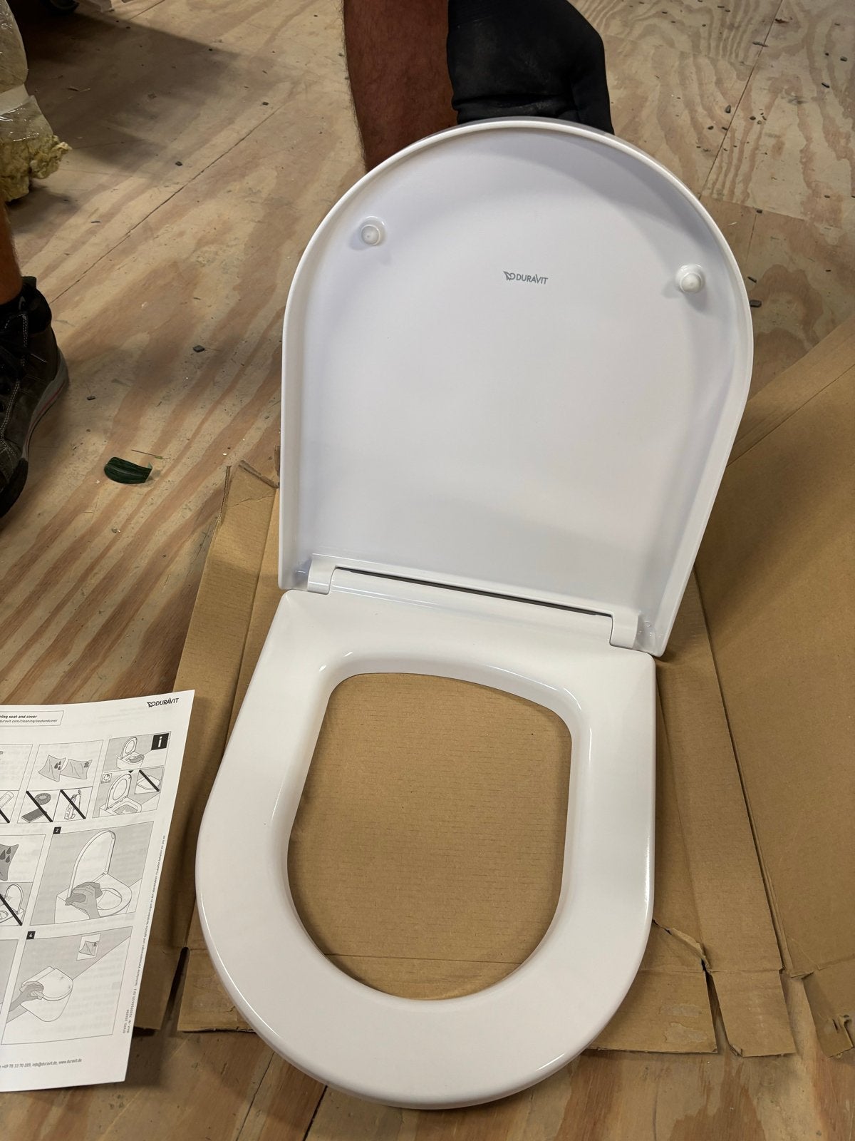 Duravit Me by Starck toiletzitting - Nieuw in doos, Verzenden, Nieuw, Toilet