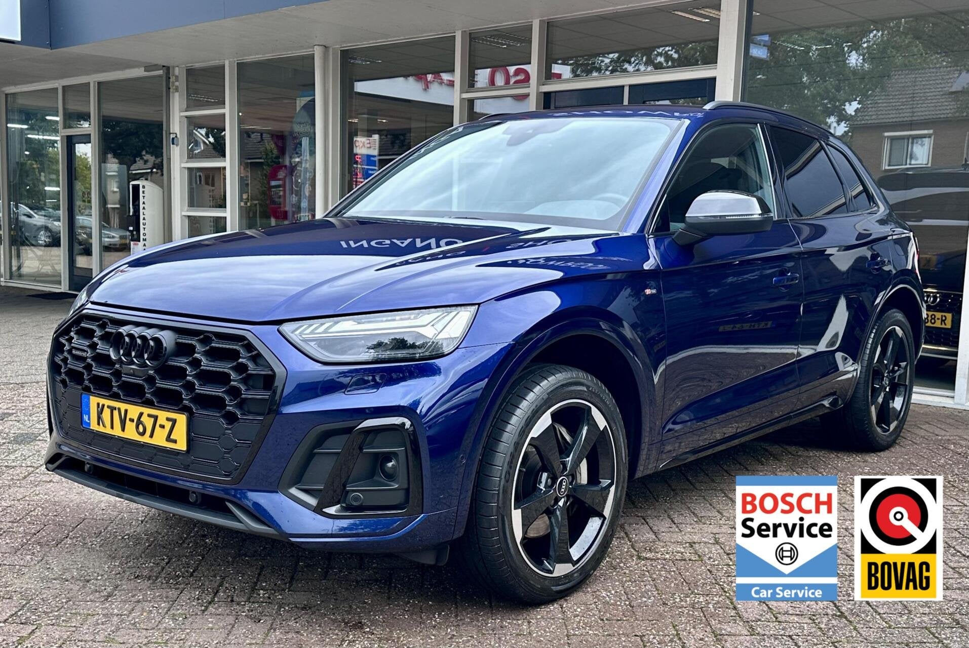 Audi Q5 55 TFSI e quattro Matrix, 360 Camera, Sfeerverlichti, Auto's, Audi, Automaat, 2005 kg, Gebruikt, 4 cilinders