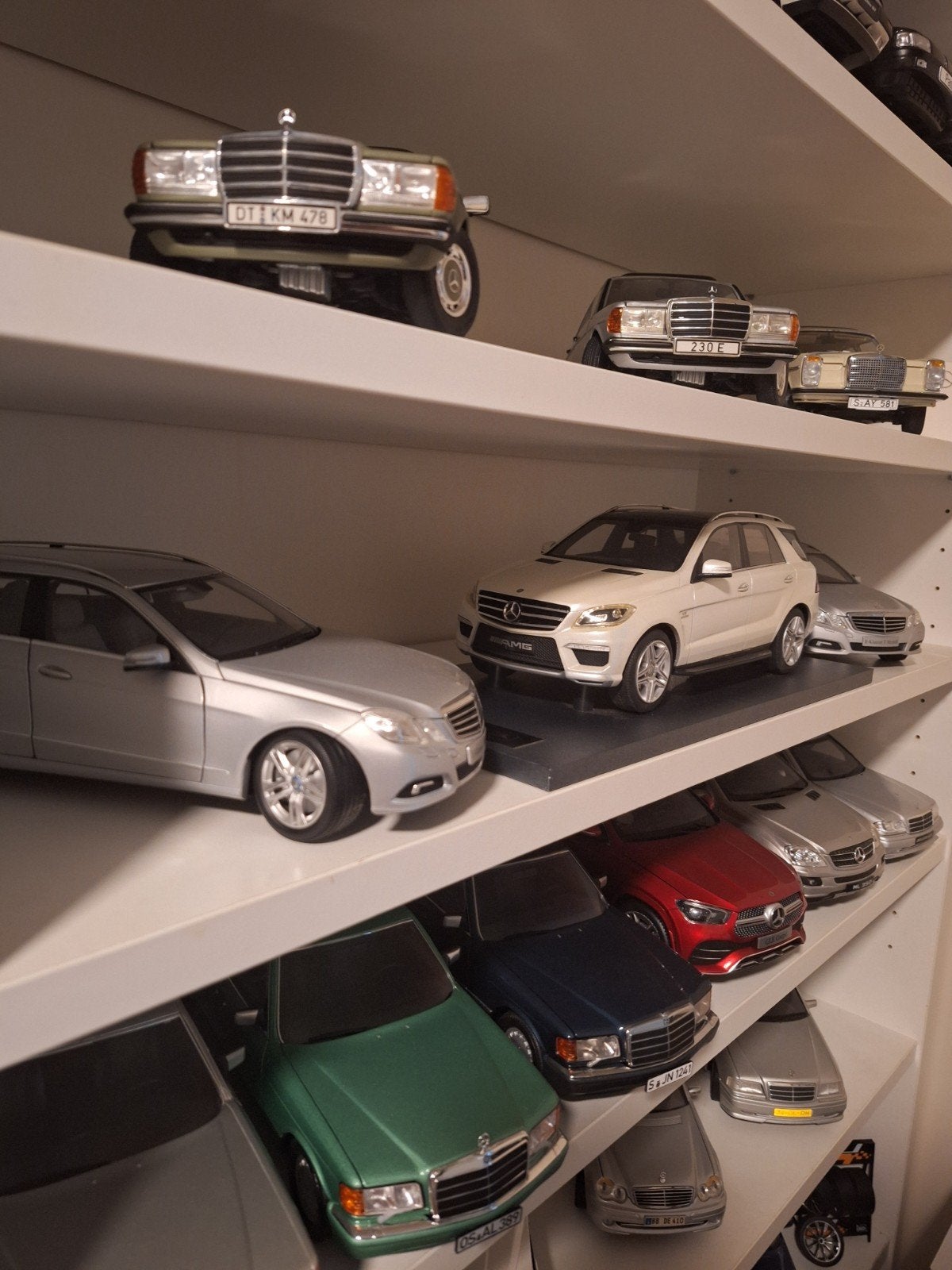 3x Mercedes-Benz schaalmodellen zonder doos, Hobby en Vrije tijd, Ophalen of Verzenden