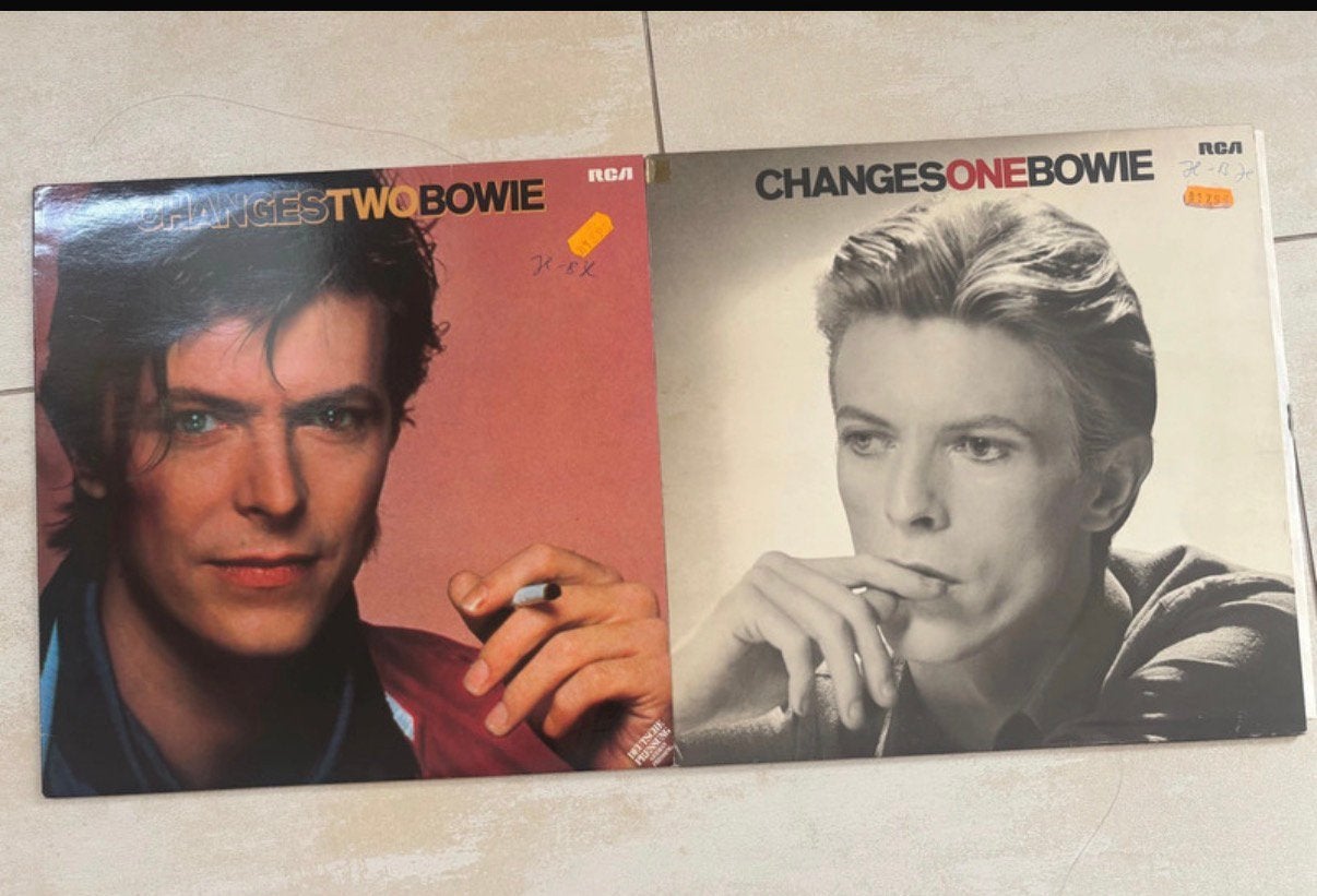 2 x David Bowie vinyl, Cd's en Dvd's, Ophalen of Verzenden, Zo goed als nieuw