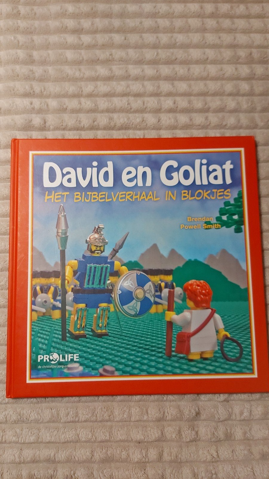 David en Goliat: Het Bijbelverhaal in blokjes (LEGO), Ophalen of Verzenden, Zo goed als nieuw, Brendan Powell Smith, Christendom | Katholiek