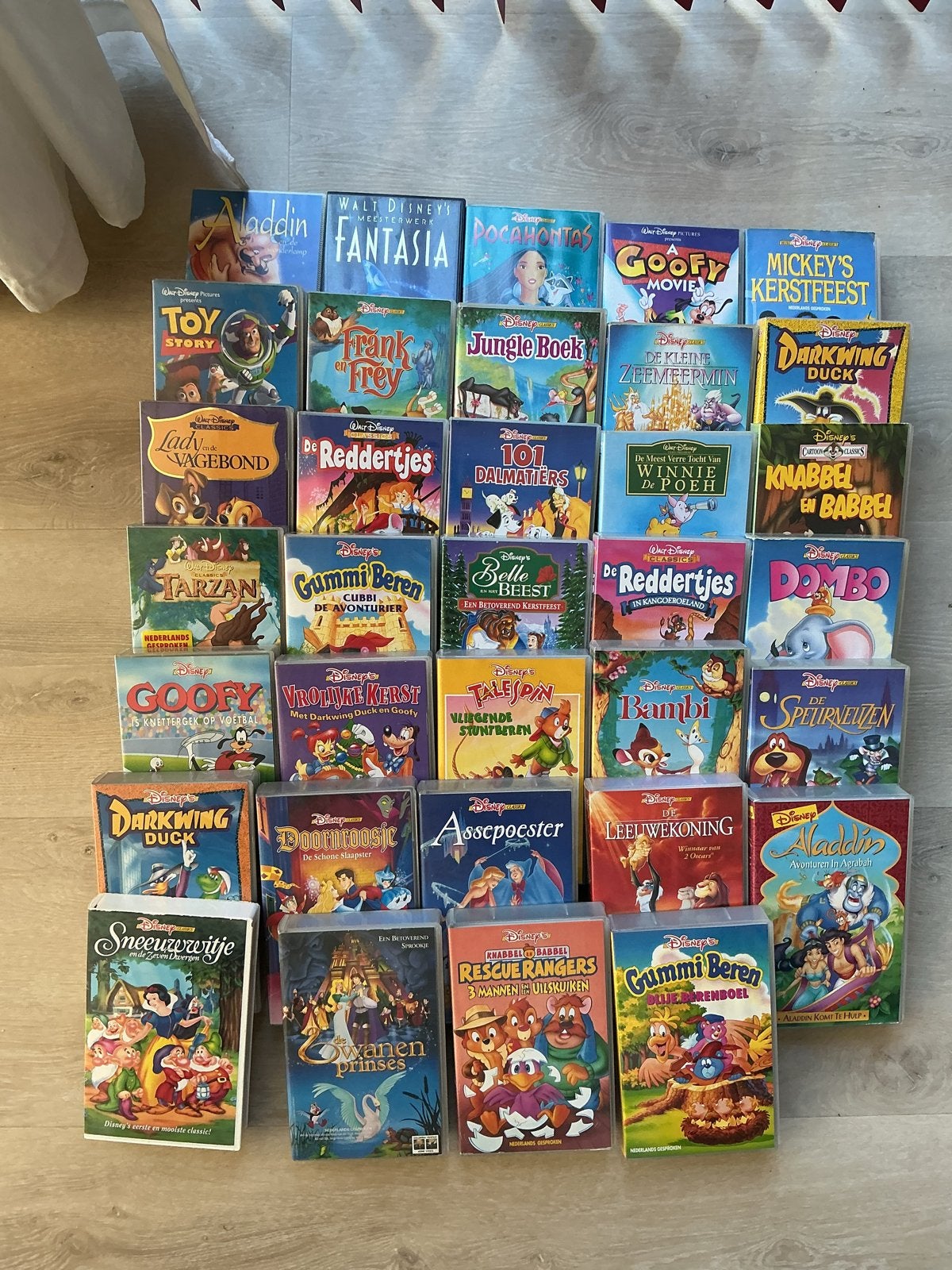 Grote collectie Disney VHS-banden, Ophalen of Verzenden, Zo goed als nieuw