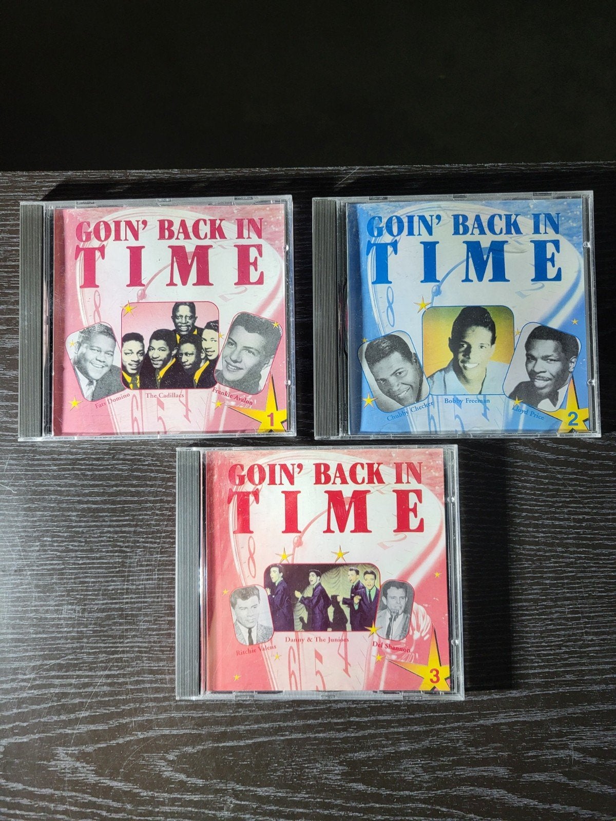 3 CD's "Goin' back in time", Ophalen of Verzenden, Zo goed als nieuw, Pop