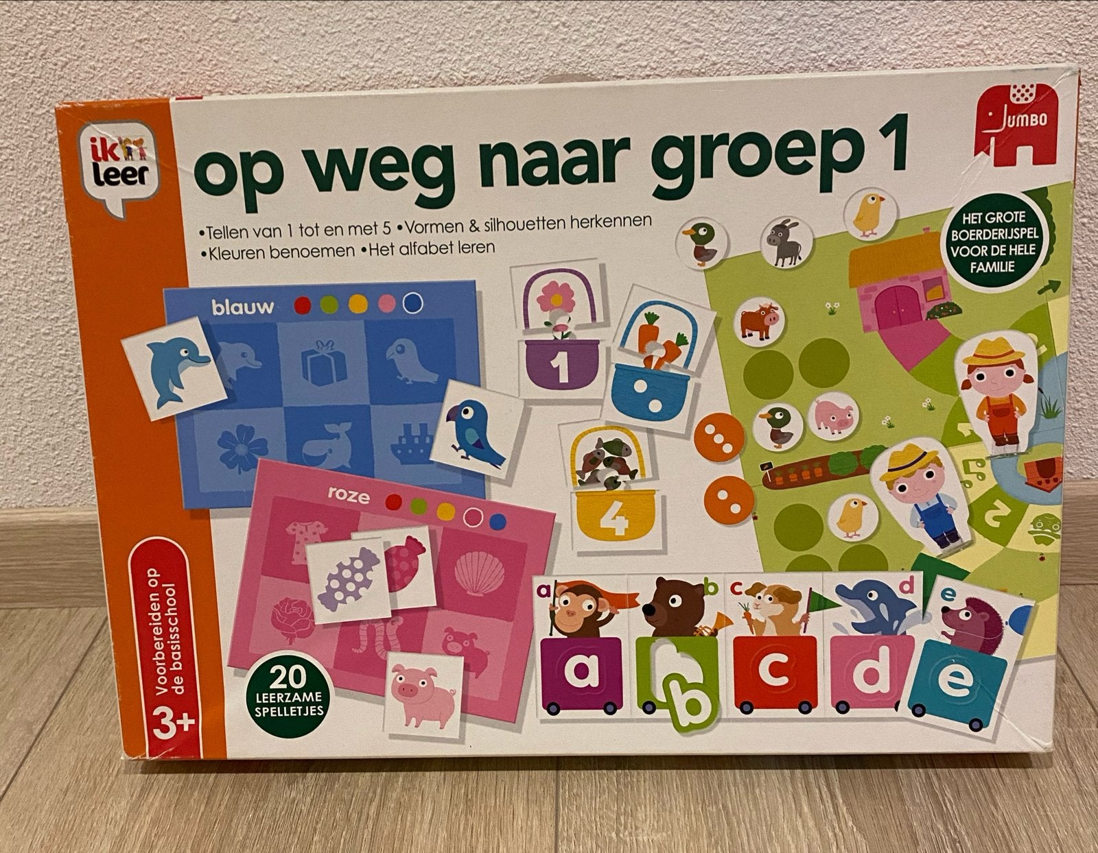 Jumbo Ik leer op weg naar groep 1 - Educatief spel, Ophalen of Verzenden, Zo goed als nieuw, Knutselen
