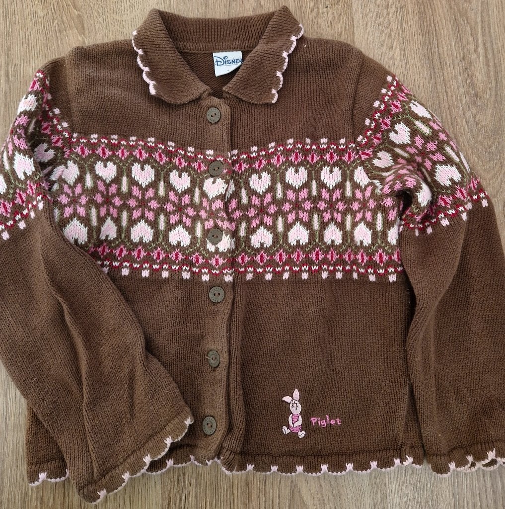 Disney Piglet meisjes vest maat 104, Disney, Gebruikt, Meisje, Trui of Vest