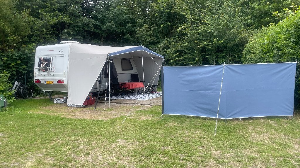 Kipcaravan high greyline special, Caravans en Kamperen, Caravans, Kip, Treinzit, 2 aparte bedden, 6 tot 7 meter