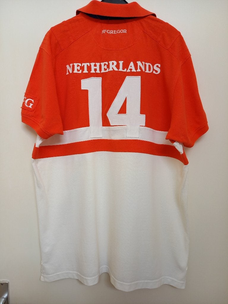 Special edition oranje shirt # 14 Cruyff, Verzenden, Zo goed als nieuw, Ajax, Shirt