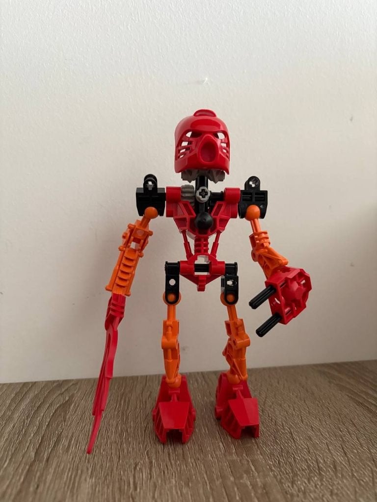 Lego Bionicle 8534 Tahu, Bionicle, Lego, Ophalen of Verzenden, Zo goed als nieuw