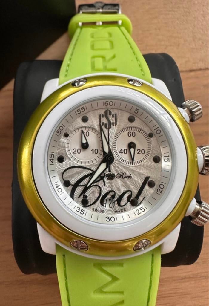 Glam Rock dames horloge, nieuw in doos, Sieraden, Tassen en Uiterlijk, Horloges | Dames, Overige merken, Kunststof, Polshorloge