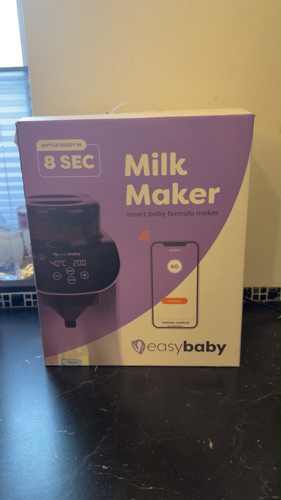 Easybaby Milkmaker - Flessenmaker met app bediening, Automatisch, Gebruikt, Ophalen of Verzenden, Flessenmaker
