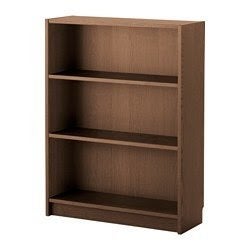 BILLY bruin essenfineer boekencast (80x28x106), Huis en Inrichting, Kasten | Boekenkasten, Ophalen, Met plank(en), 100 tot 150 cm