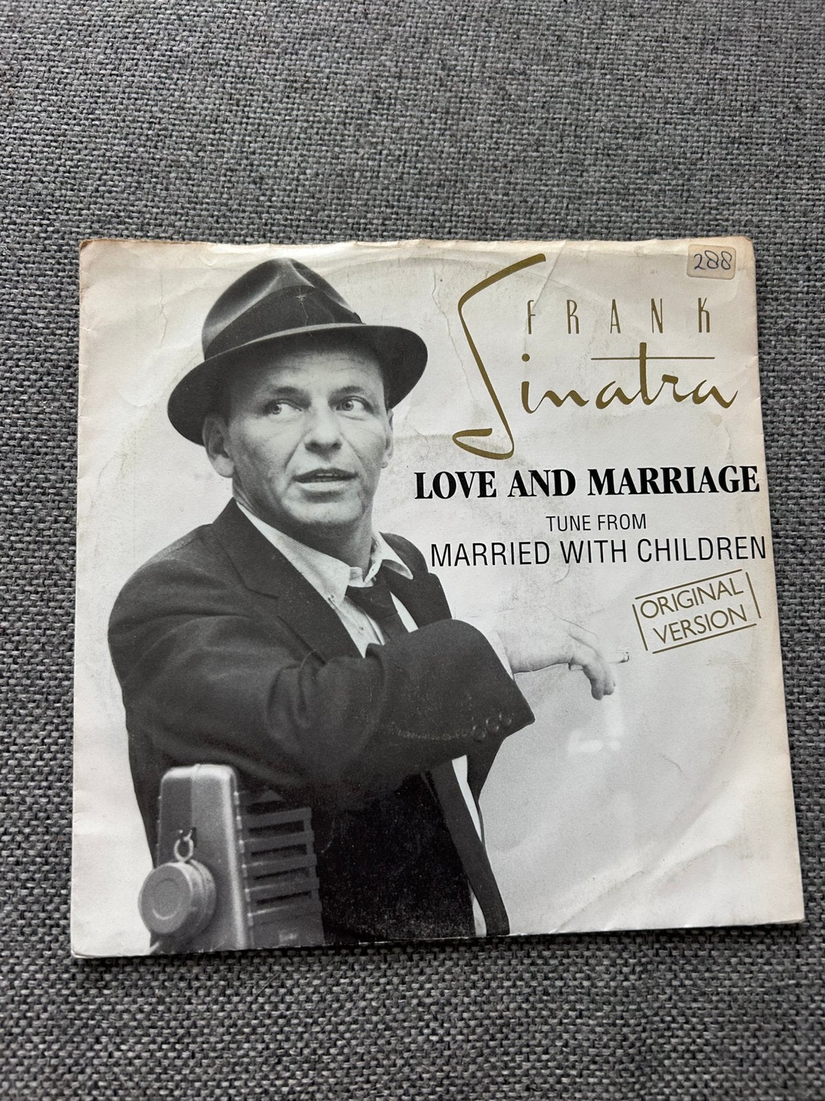 Frank Sinatra Love And Marriage, Ophalen of Verzenden, Zo goed als nieuw, 7 inch, Pop