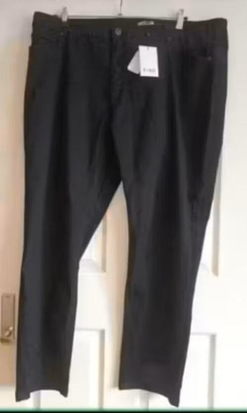 NIEUW pracht zwarte broek merk Ciso maat 54, Kleding | Dames, Verzenden, Zwart, Nieuw, Ciso