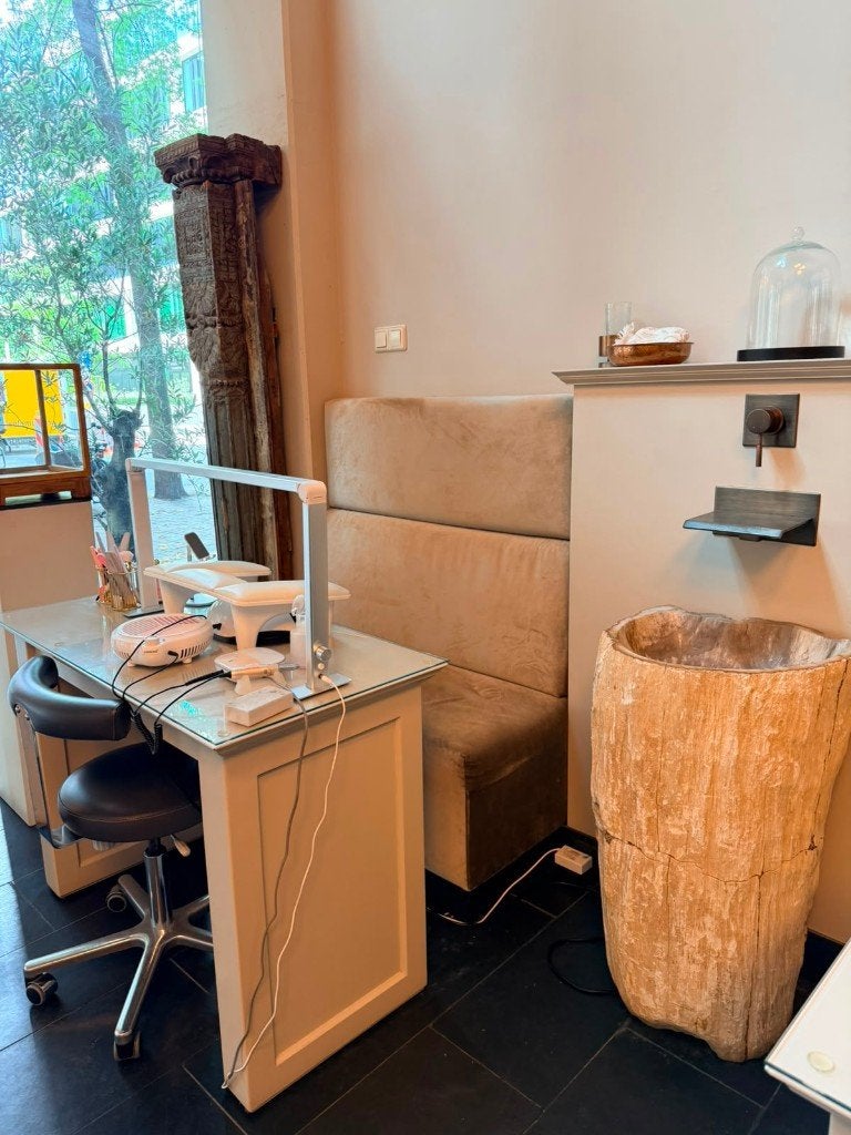 Complete luxe manicure werkplek, Ophalen, Overige kleuren, Zo goed als nieuw, Handen en Nagels