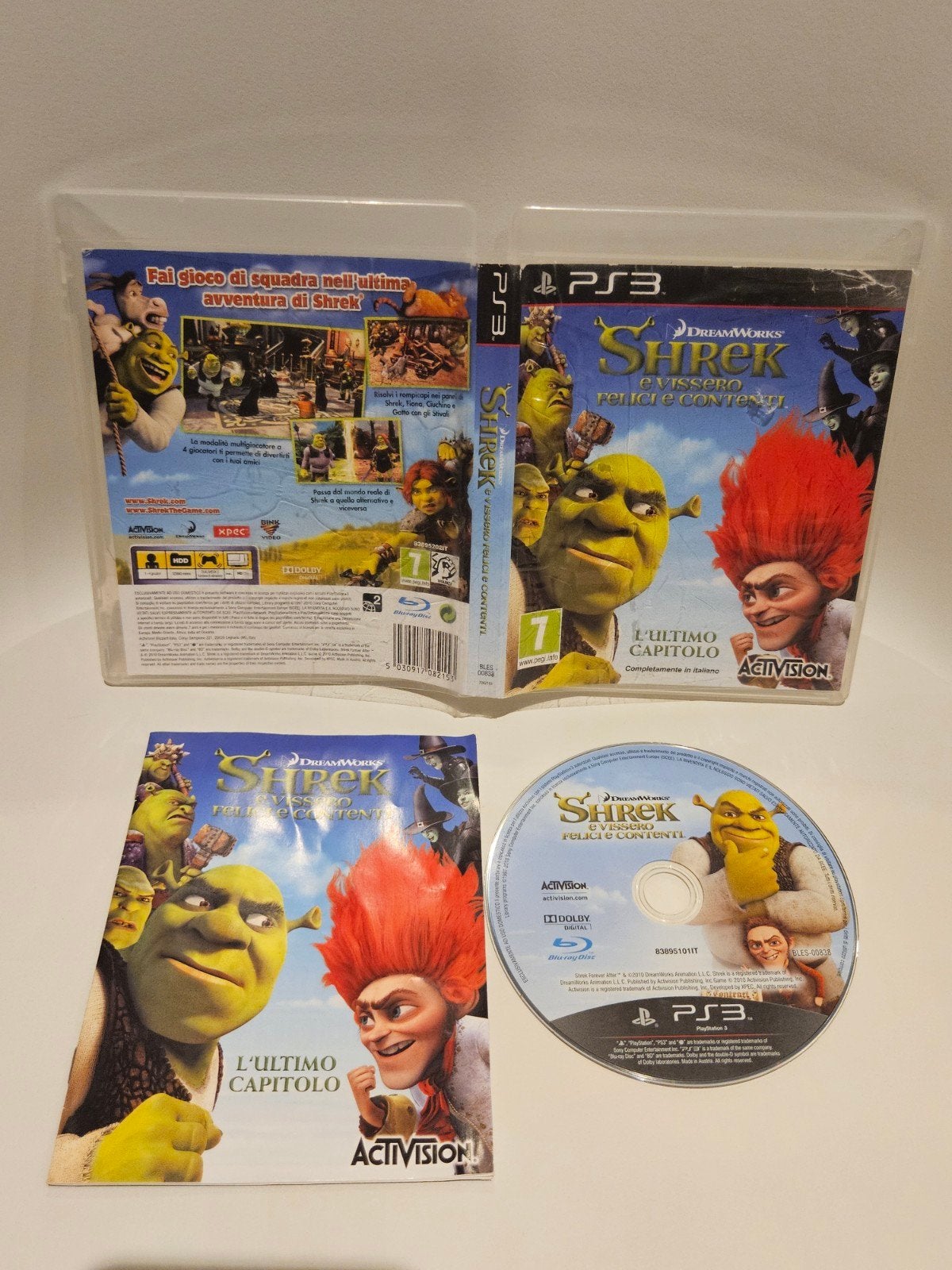 Shrek Forever After PS3, Spelcomputers en Games, Games | Sony PlayStation 3, Avontuur en Actie, 1 speler, Ophalen of Verzenden