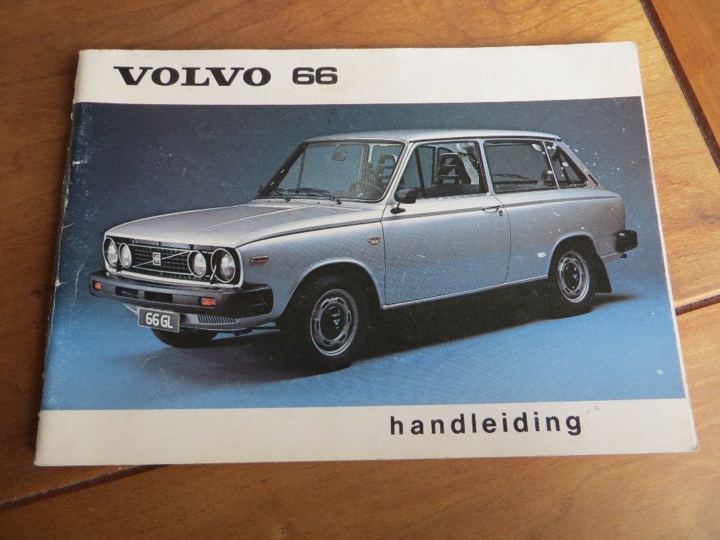 Instructieboek Volvo 66 1978, Ophalen of Verzenden