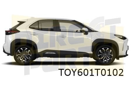 Toyota Yaris Cross (8/21-) (MXP) dorpellijst Rechts Originee, -, Verzenden, -, Nieuw