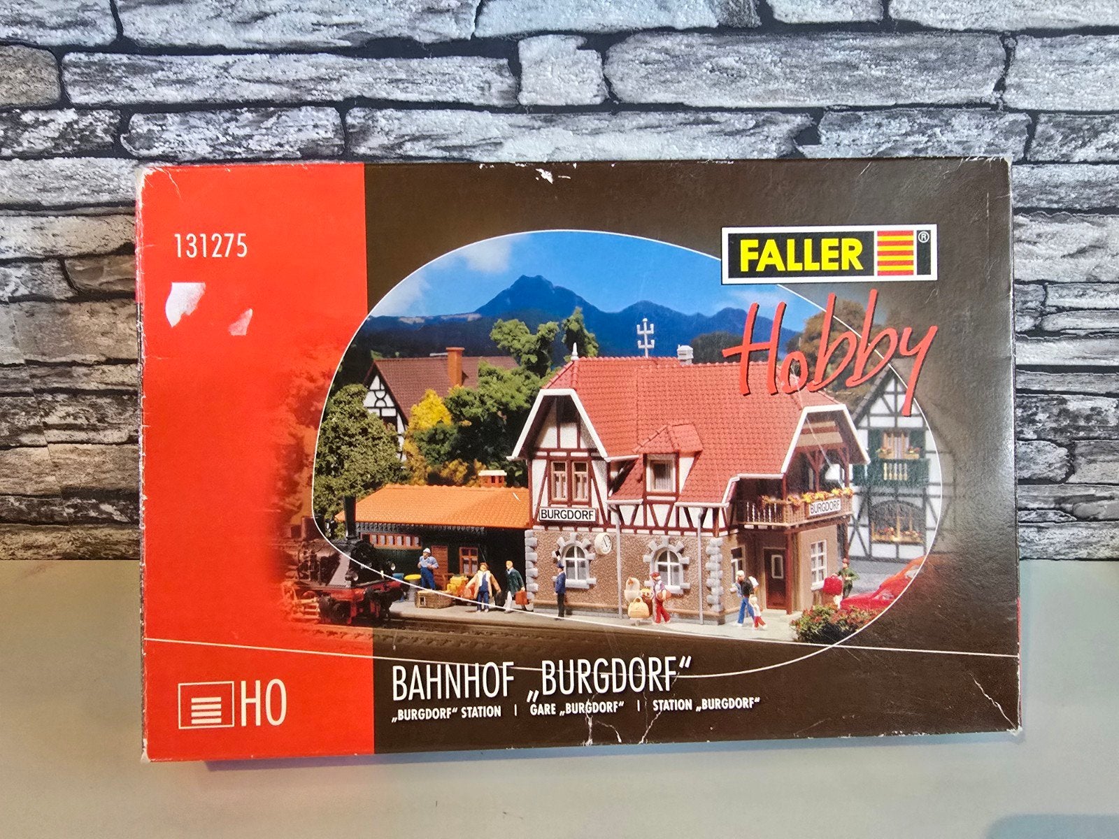 faller station burgdorf HO spoor trein 1:87, Ophalen of Verzenden, Nieuw, Brug, Tunnel of Gebouw, Overige merken