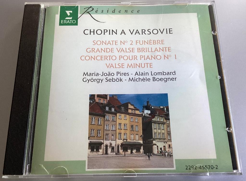 Chopin A Varsovie Pires CD, Ophalen of Verzenden, Romantiek, Gebruikt, Overige typen