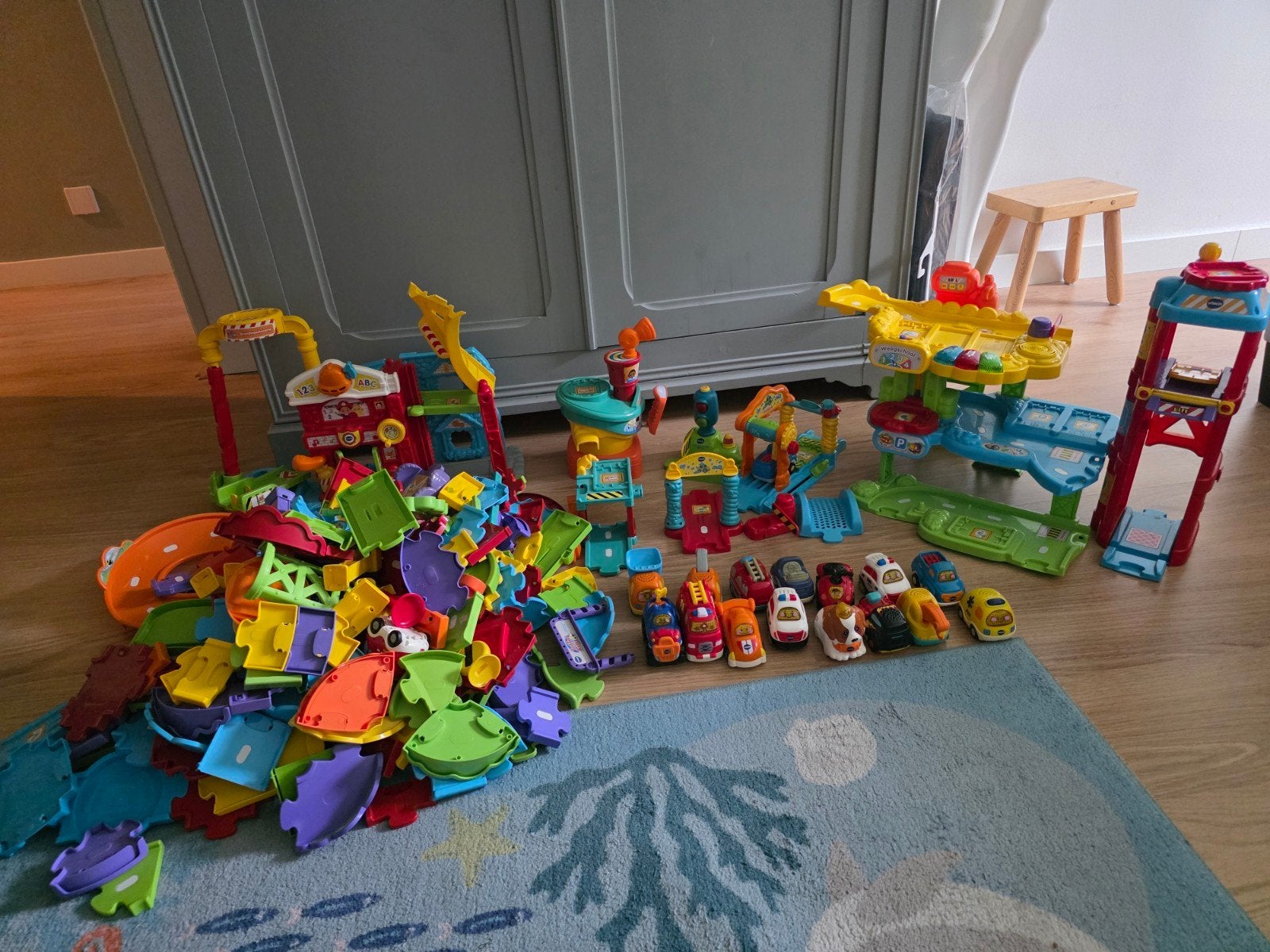 Grote VTech Toet Toet Auto's collectie, Ophalen of Verzenden, Zo goed als nieuw