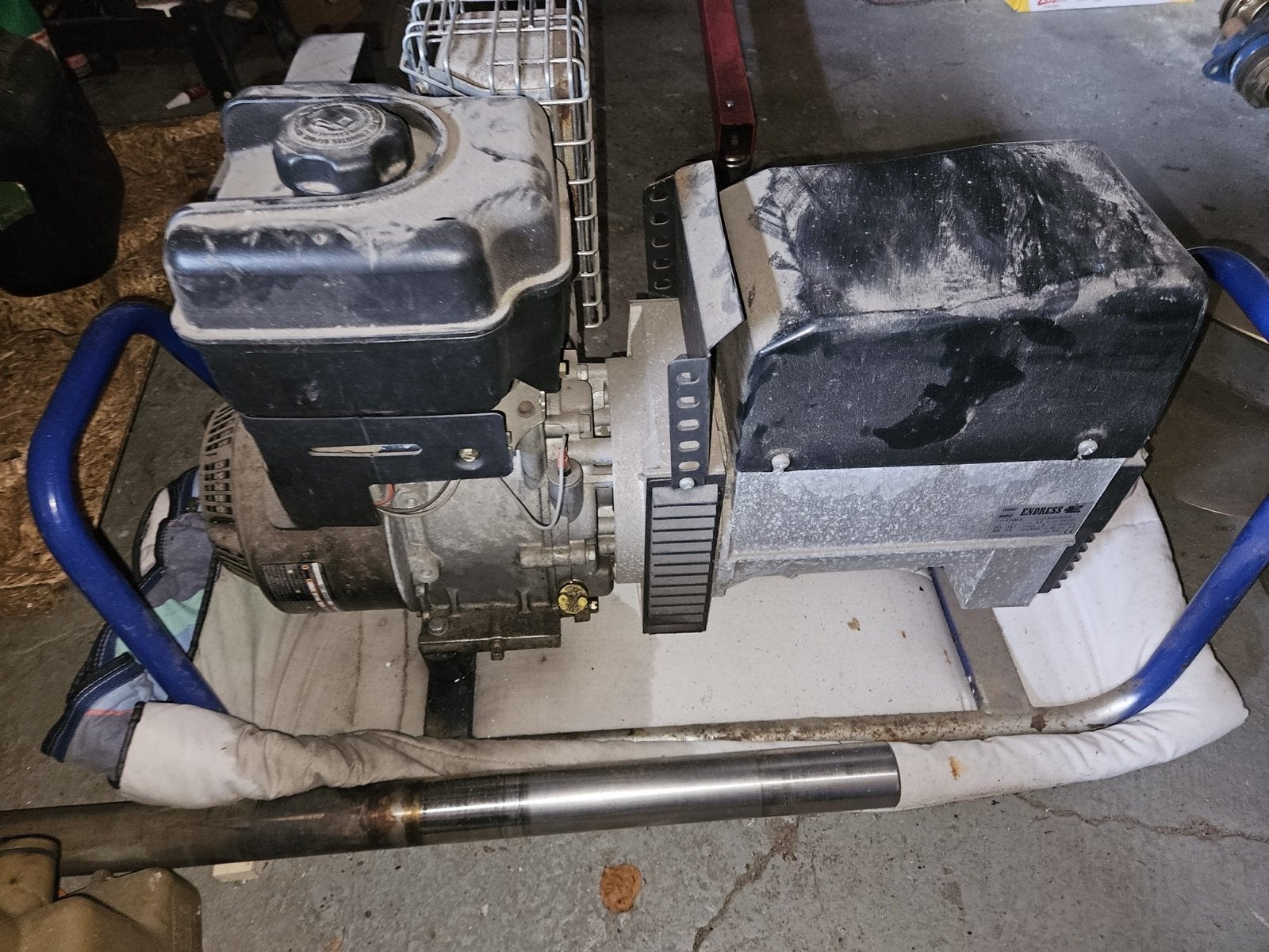Endress ET2M-S Aggregaat - 5.5 kVA Benzine Generator, Ophalen of Verzenden, Gebruikt
