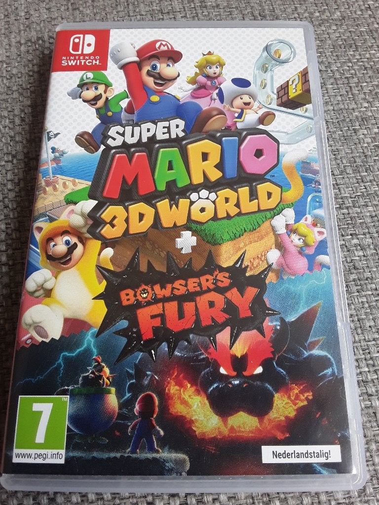Nintendo Switch Game Super Mario 3D World + Bowser's Fury, Avontuur en Actie, Online, Ophalen of Verzenden, Zo goed als nieuw