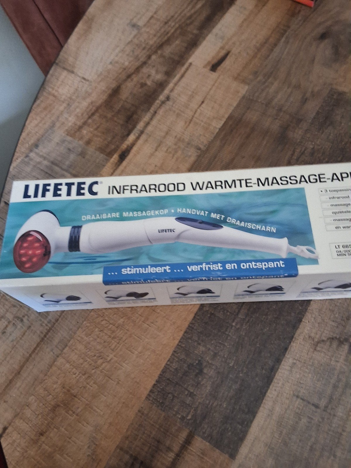 Lifetec Infrarood Warmte Massage Apparaat LT 6654, Ophalen of Verzenden