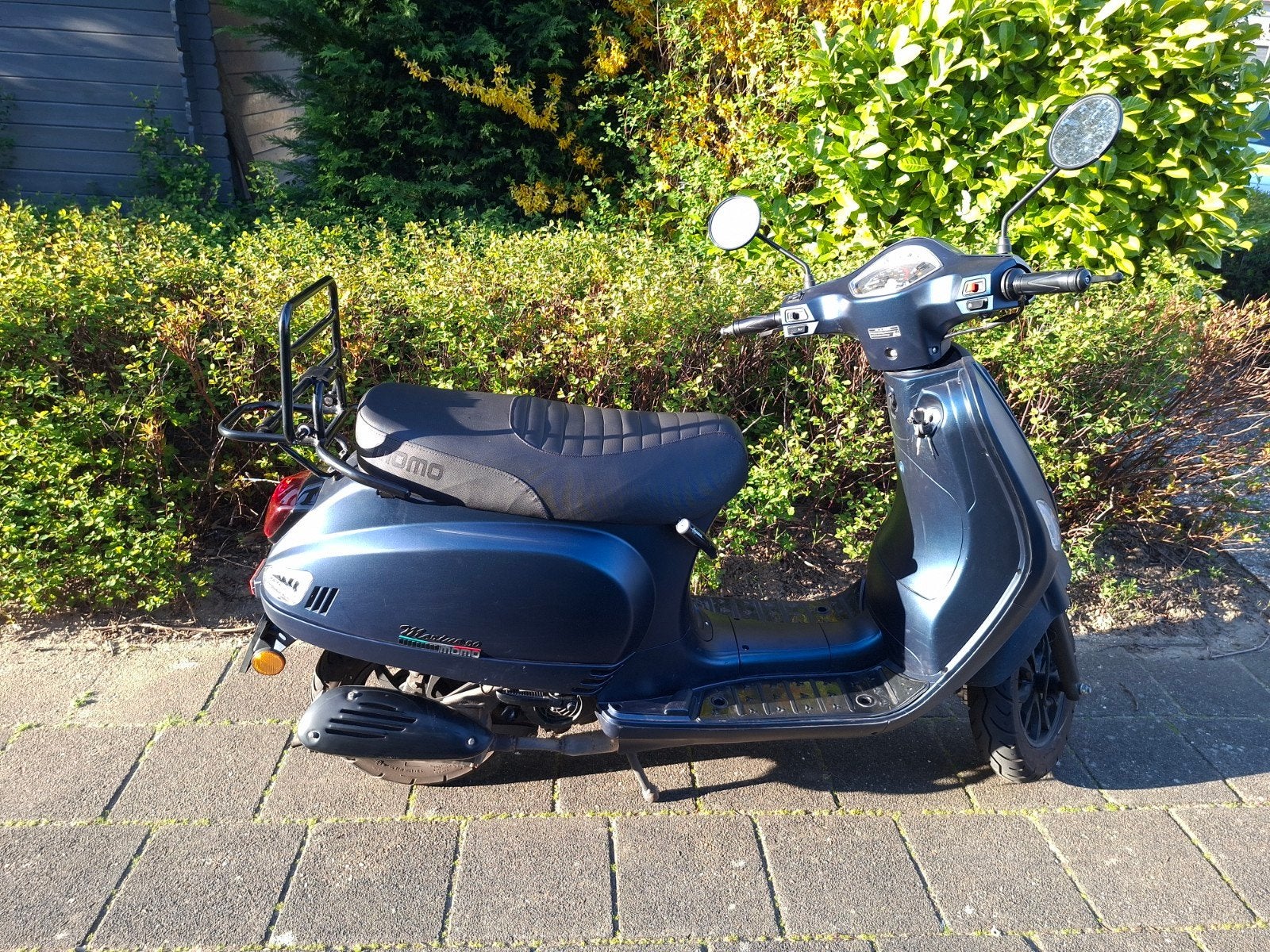 Gave Momo Morino E5, mat Cameleon, 45 km!, Ophalen of Verzenden
