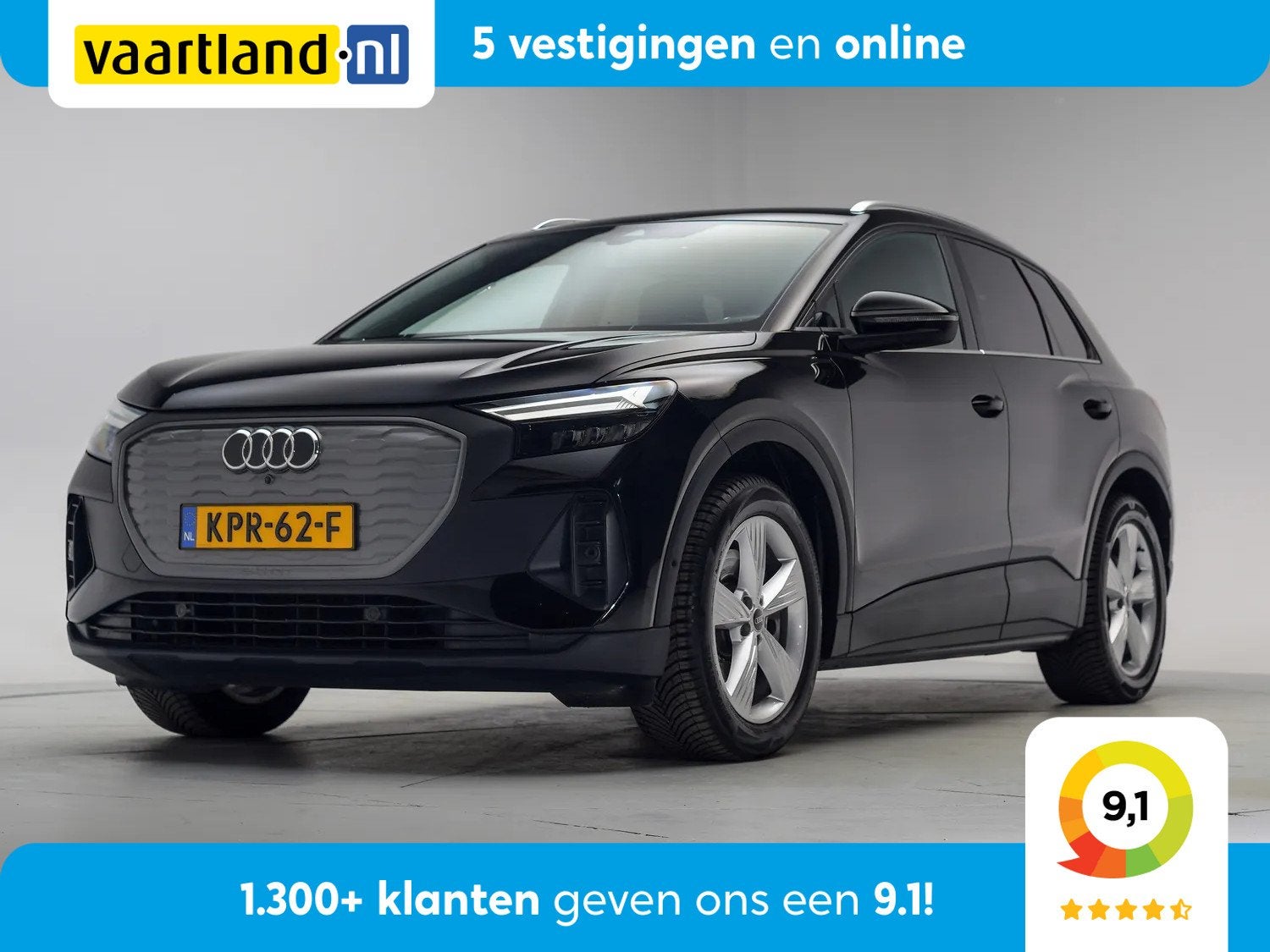 Audi Q4 e-tron 40 Launch Edition 77kWh 3-fase [ Head-up Trek, Auto's, Audi, Bedrijf, Te koop, Q4 e-tron, ABS, Achteruitrijcamera