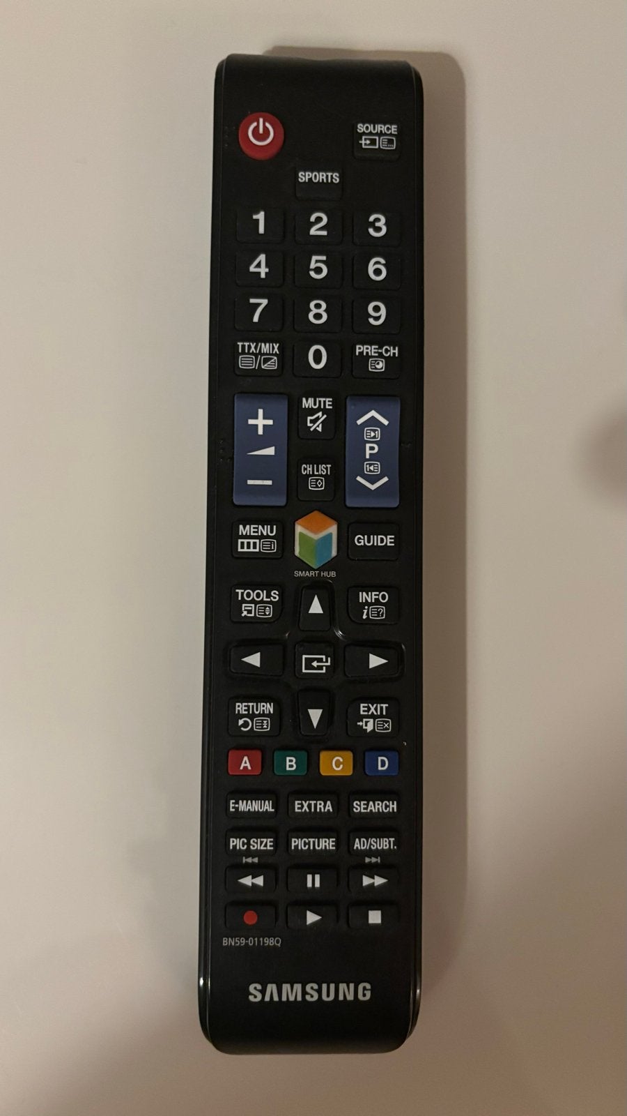 Samsung afstandsbediening BN59-01198Q voor Smart TV, Ophalen of Verzenden, Zo goed als nieuw, Origineel, Tv