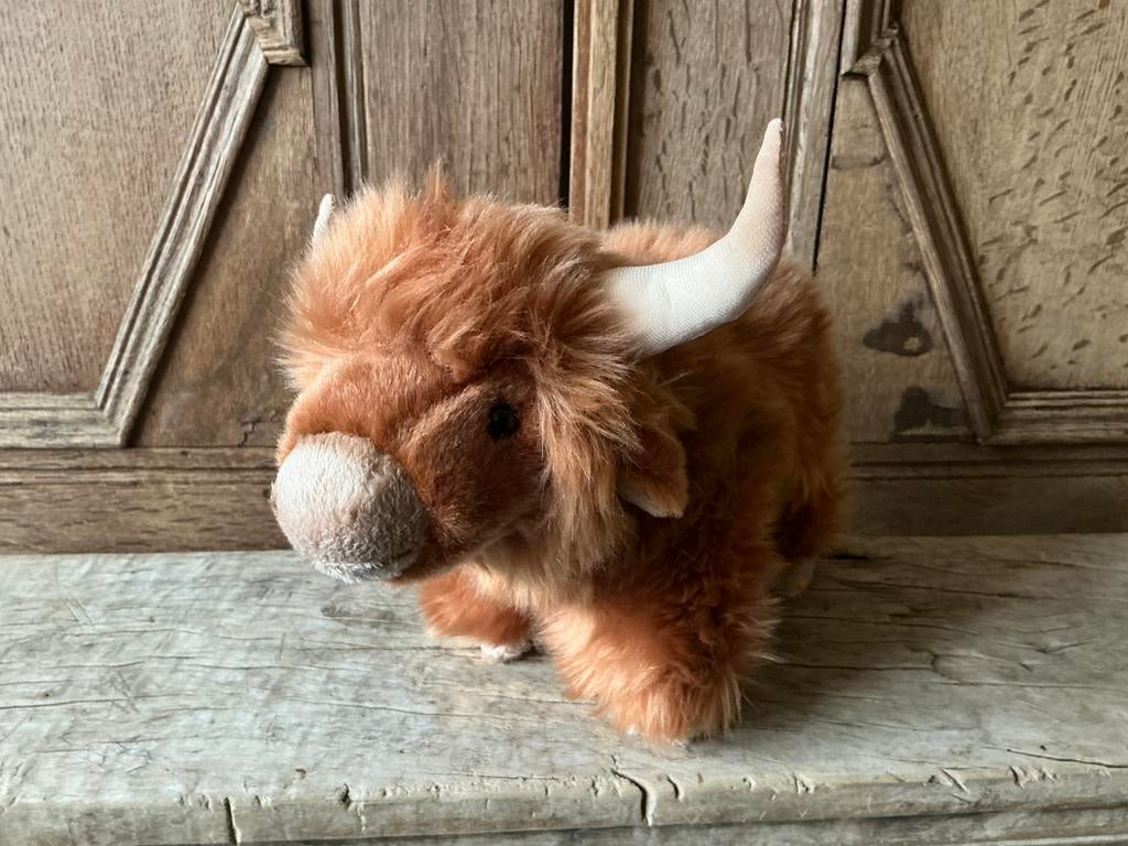 NIEUW Hermann Teddy knuffel Schotse Hooglander 28 cm, Ophalen of Verzenden, Nieuw