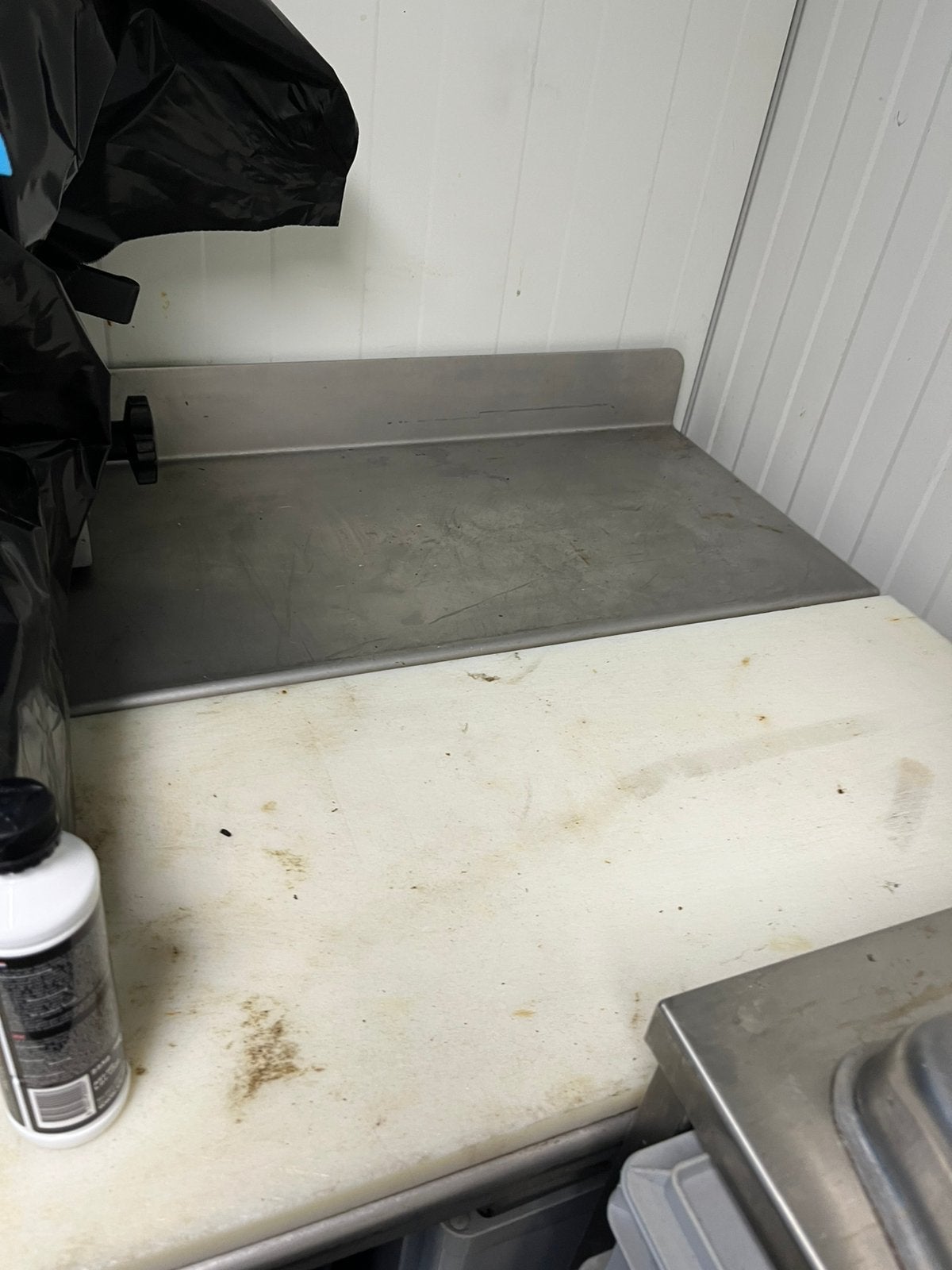 Afsnijtafel RVS, Ophalen, Gebruikt, Overige materialen