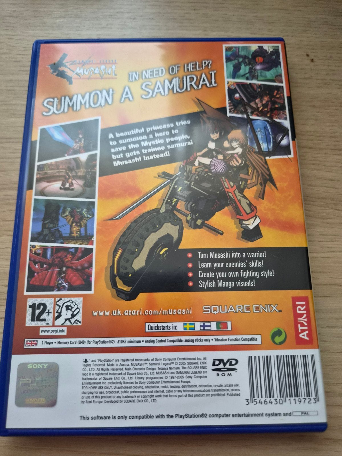 Musashi: Samurai Legend (PS2) - Perfecte staat, Avontuur en Actie, 1 speler, Ophalen of Verzenden, Zo goed als nieuw