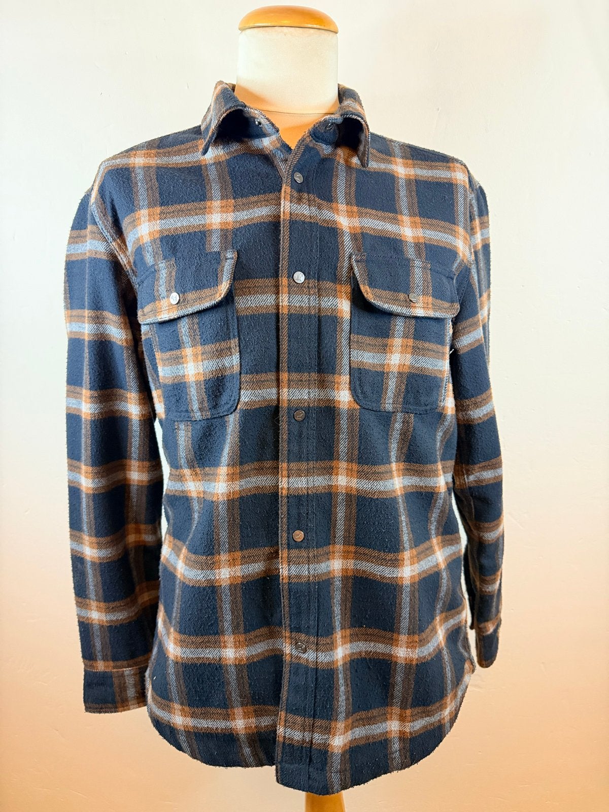 Fat Moose Adrian Shirt - Geruit Flanellen Overhemd - Maat L, -, -, Zo goed als nieuw, Halswijdte 41/42 (L)