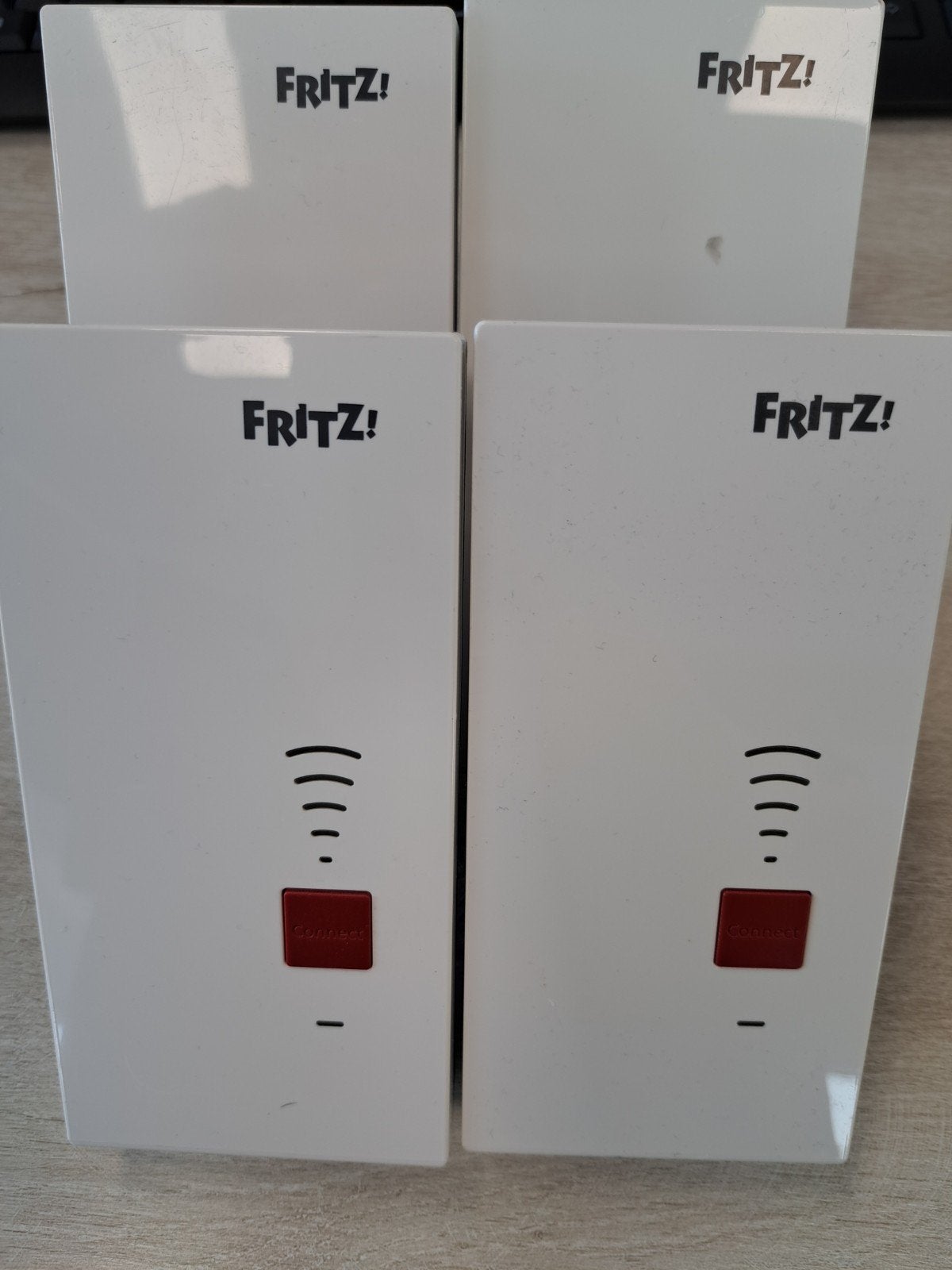 4x FRITZ!WLAN Repeater 2400 - Gebruikt, Computers en Software, Gebruikt, Verzenden, ., .