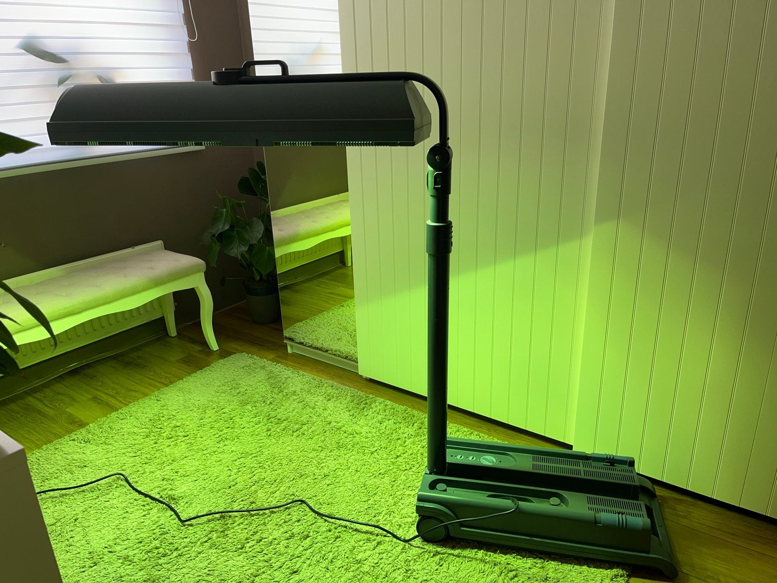 Philips opvouwbare zonnebank - Compact en handig, Ophalen, Gebruikt, Zonnebank enkelzijdig, Minder dan 10 lampen