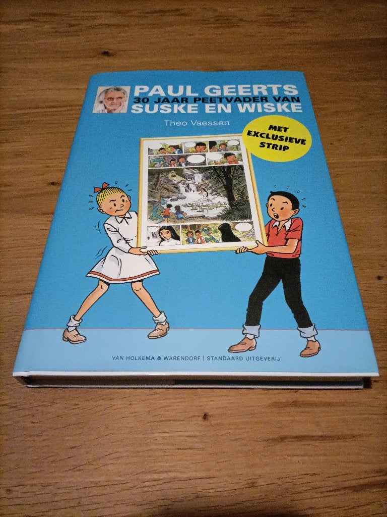 Paul Geerts 30 jaar peetvader van suske en wiske, Ophalen of Verzenden, Zo goed als nieuw, Overige