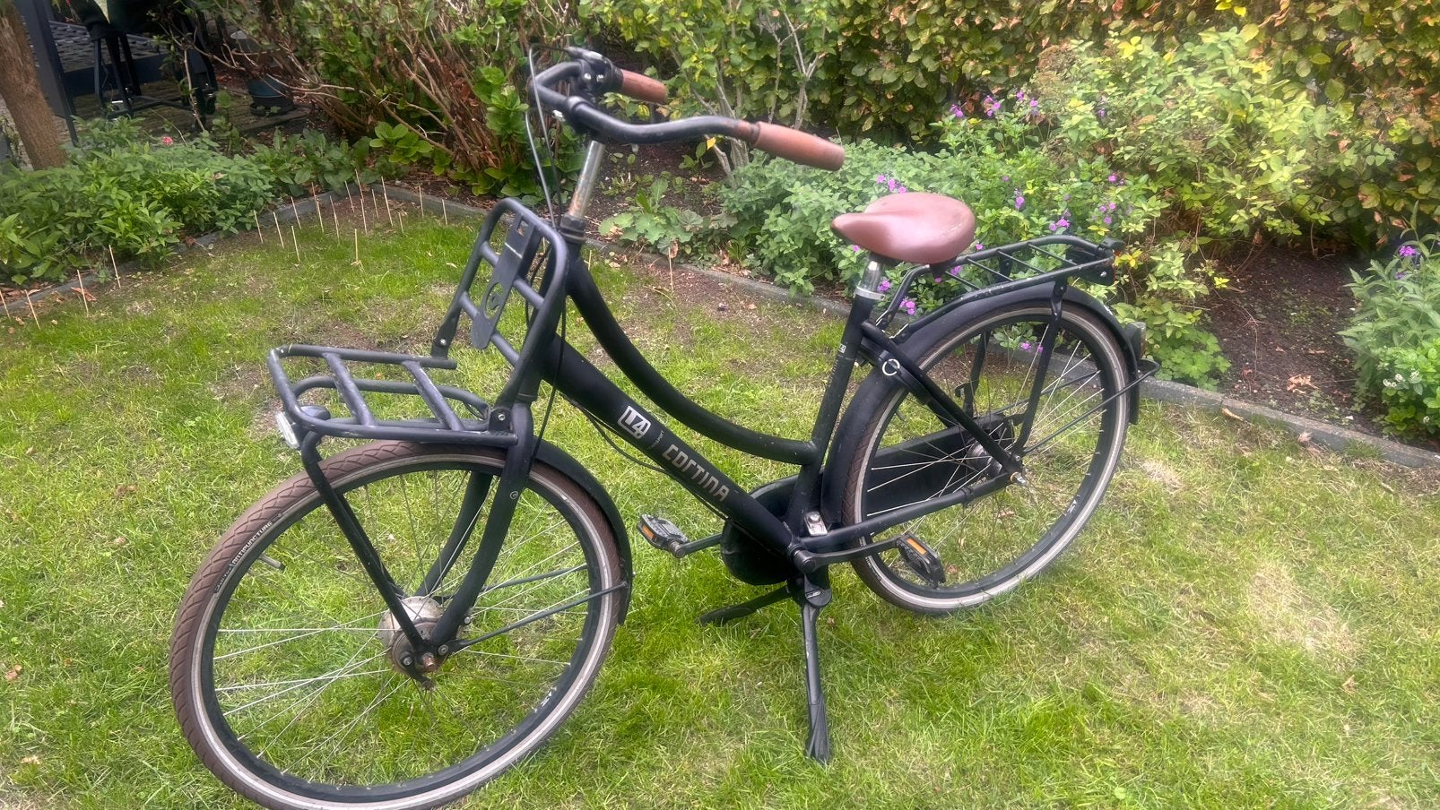 Cortina Transportfiets Meisjes, 26 inch, maat 46, Ophalen, Terugtraprem, Gebruikt, Handrem