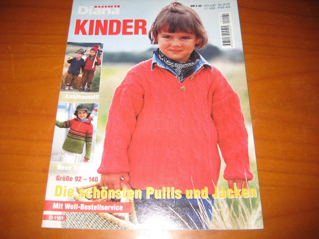 Diana Kinder: Die schönsten Pullis und Jacken, Ophalen of Verzenden, Zo goed als nieuw, Breien en Haken