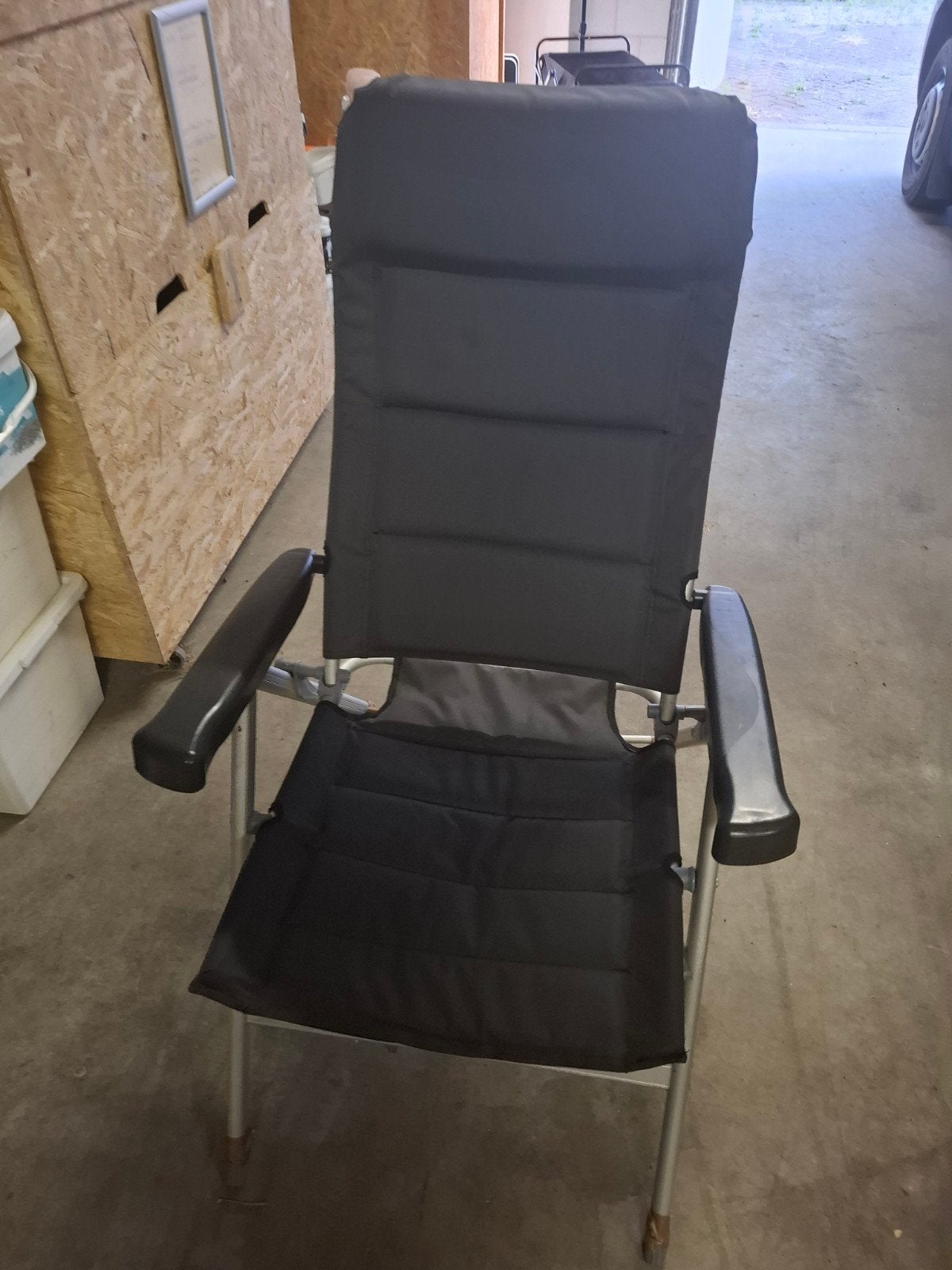 Comfortabele opvouwbare campingstoel, Ophalen, Gebruikt, Campingstoel