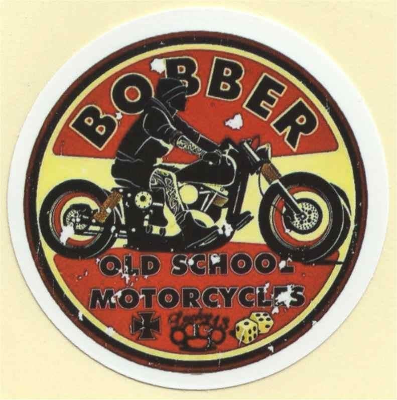 Bobber Motorcycles sticker, Verzenden, Nieuw, Bedrijf of Vereniging