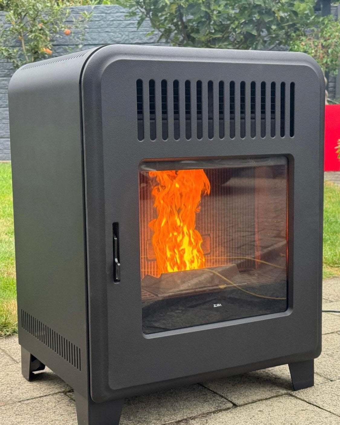 Pelletkachel MCZ Cute 8kW met Afstandsbediening!, Ophalen, Zo goed als nieuw, Hout, Houtkachel