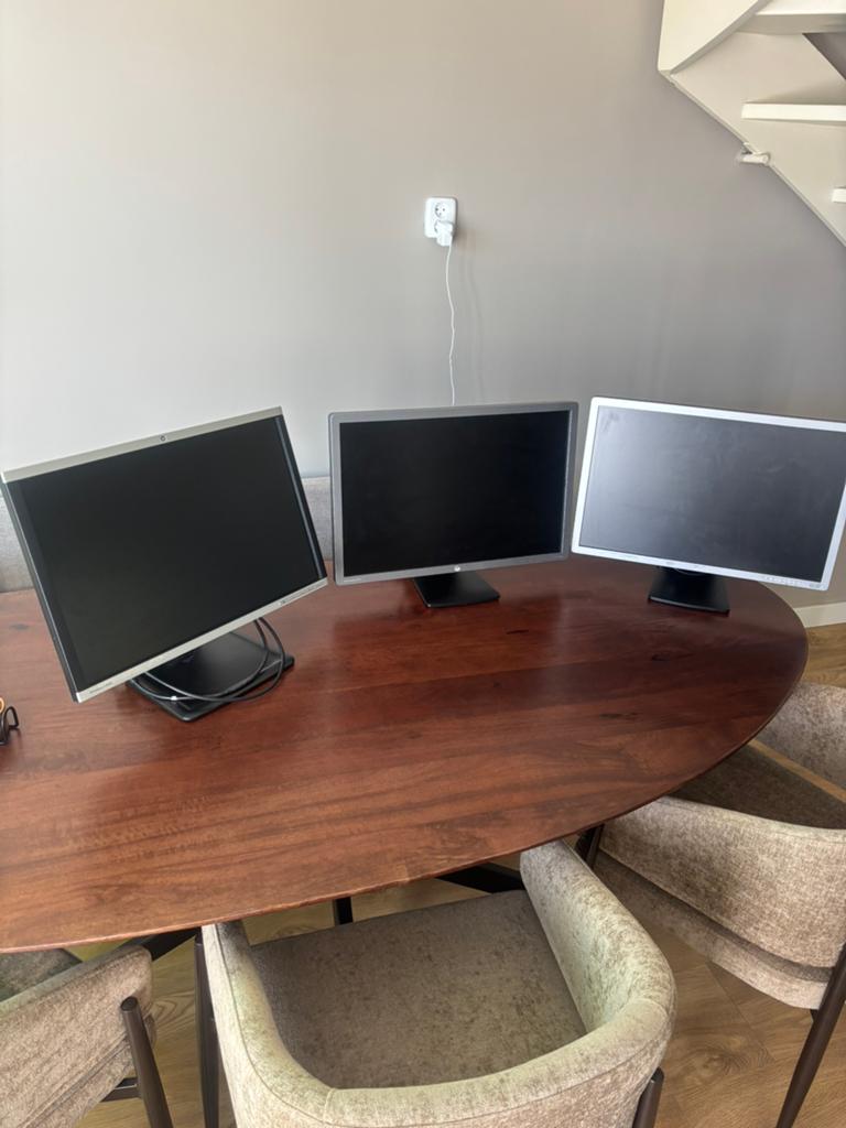 Pc Monitoren HP, Computers en Software, Monitoren, IPS, Full HD, Ophalen of Verzenden, Zo goed als nieuw