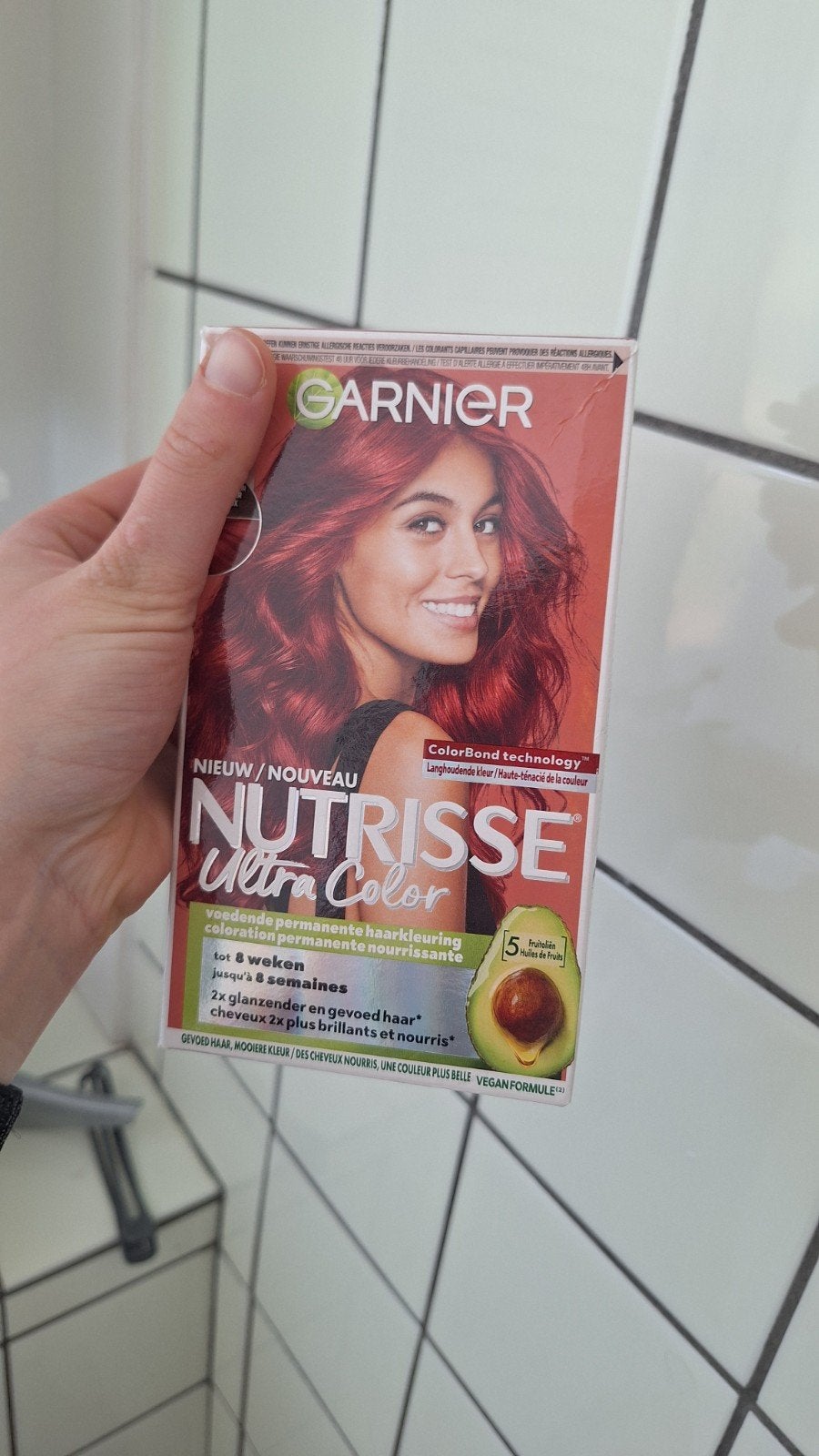 Garnier Nutrisse Ultra Color Haarverf Rood, ., Nieuw, Ophalen of Verzenden, Garnier